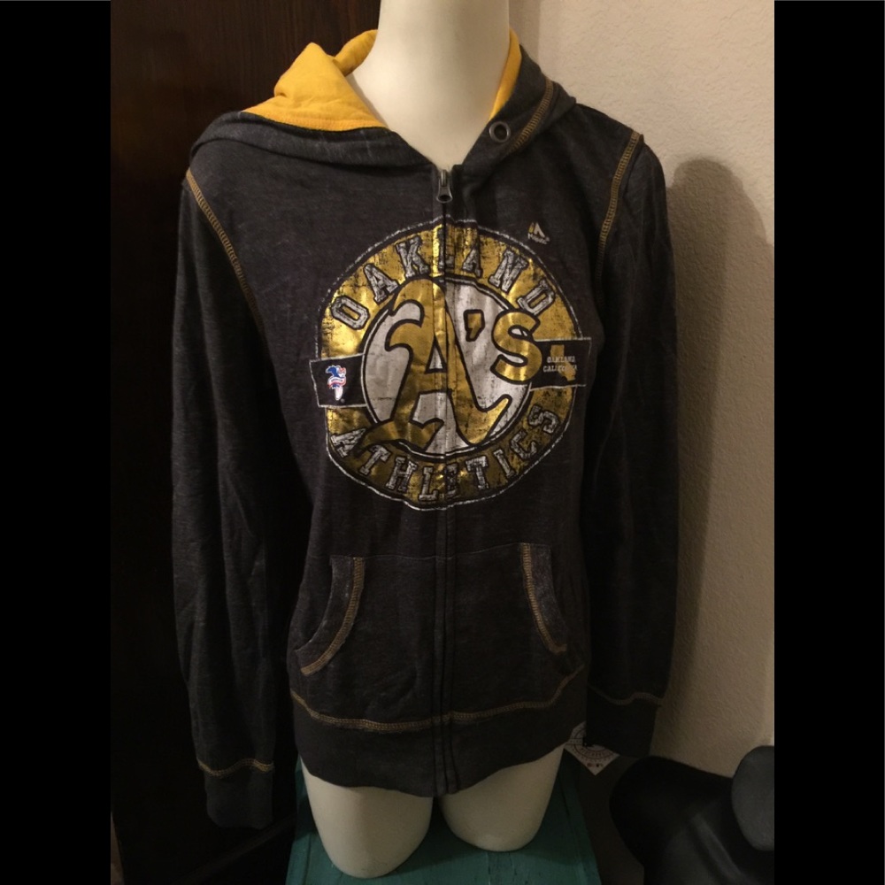 Oakland A’s zip up sweater